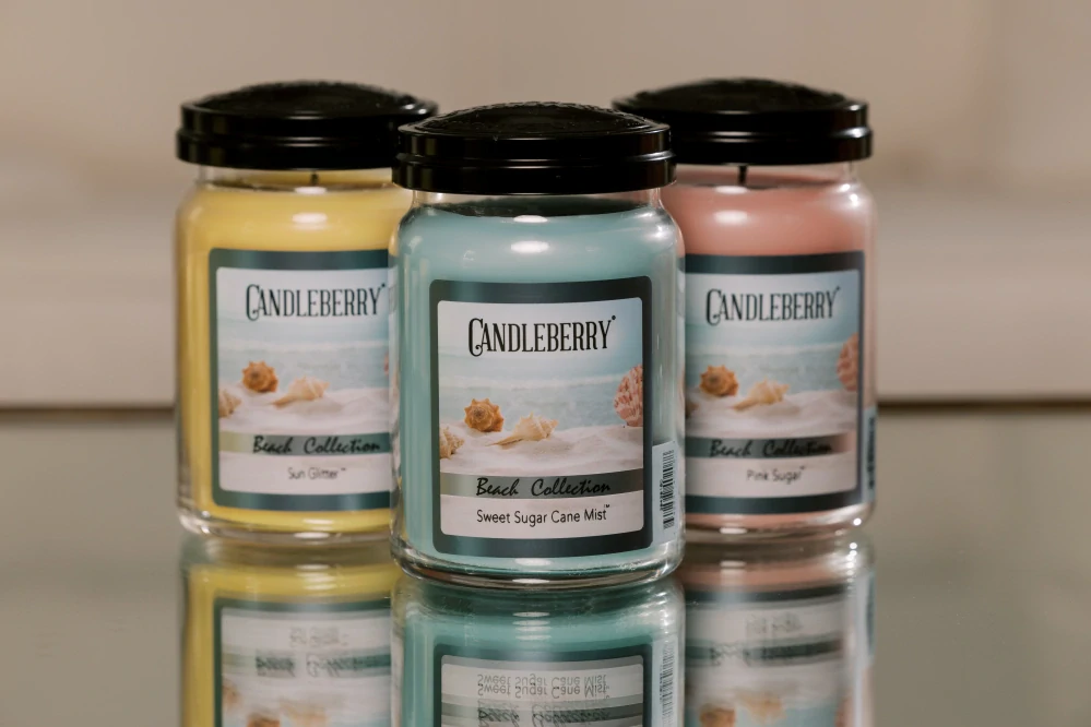 Candleberry - vonná svíčka Sweet Sugar Cane Mist (Beach collection) 624 g