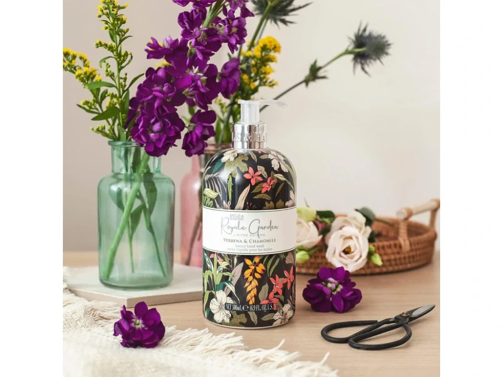 Baylis & Harding, Royale Garden - Verbena & Heřmánek Tekuté mýdlo na ruce, 500 ml