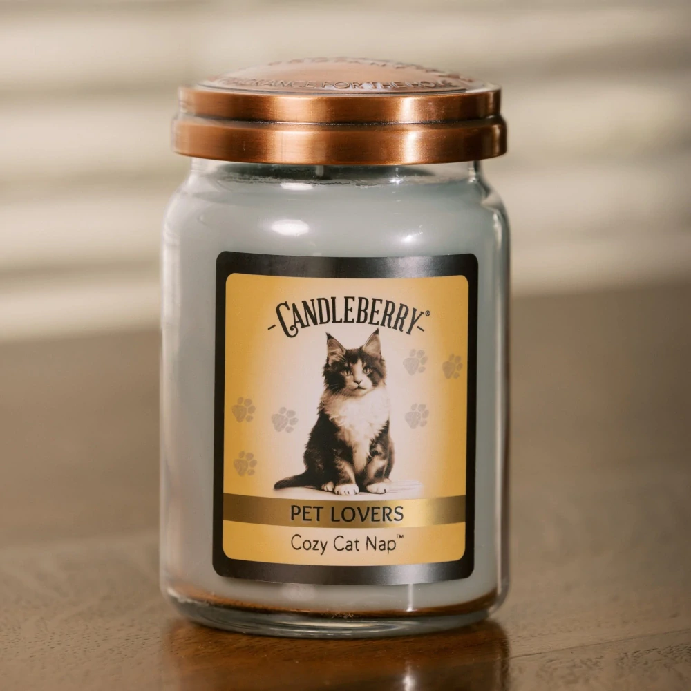 Candleberry - vonná svíčka Cozy Cat Nap 624 g
