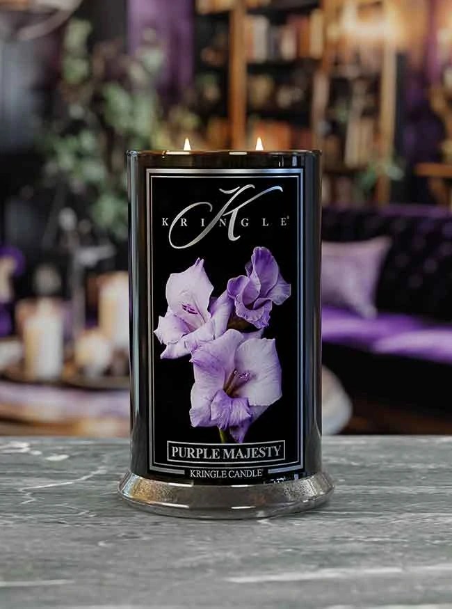 Kringle Candle, vonná svíčka Reserve Purple Majesty 624 g