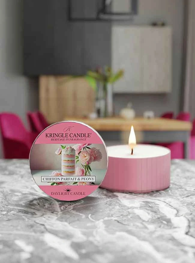 Kringle Candle Chiffon Parfait & Peony 42 g
