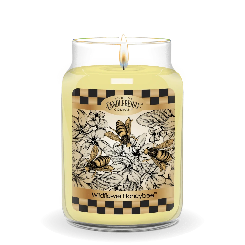 Candleberry - vonná svíčka Wildflower Honeybee 624 g