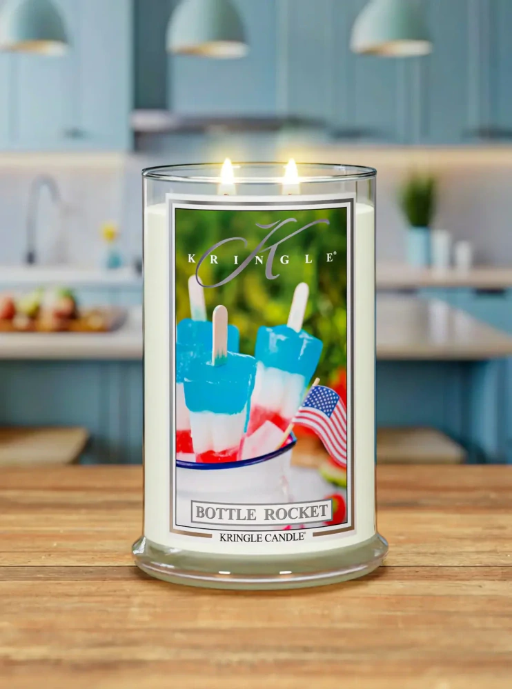 Kringle Candle, vonná svíčka Bottle Rocket 624 g