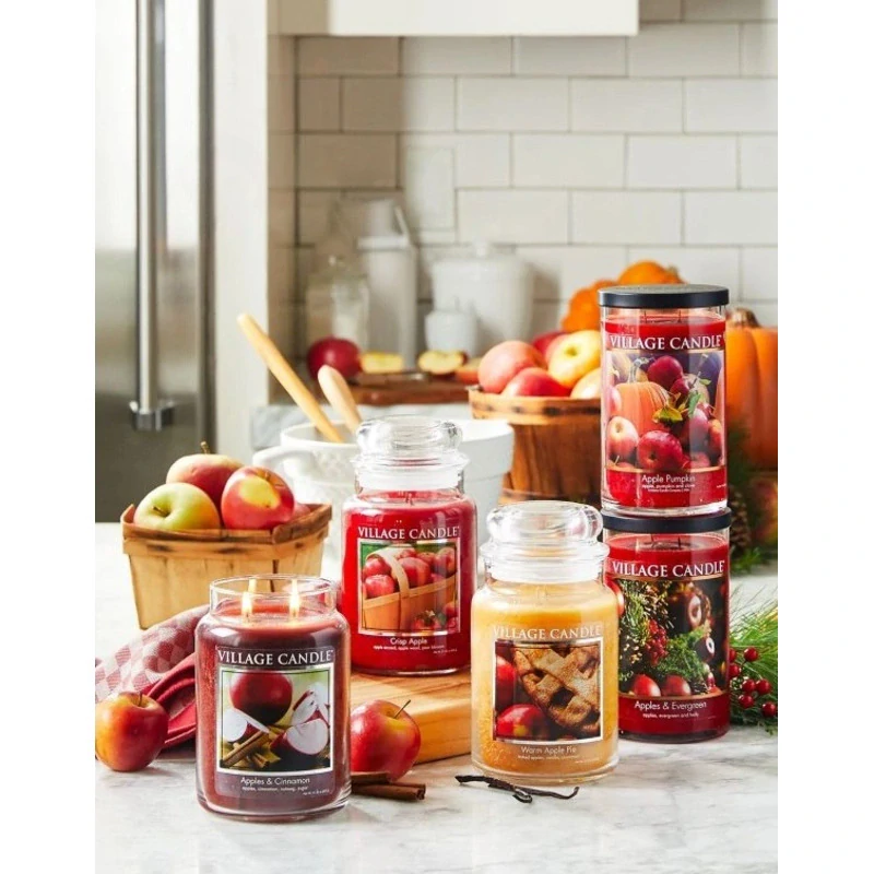 Village Candle - vonná svíčka Apple Pumpkin 538 g
