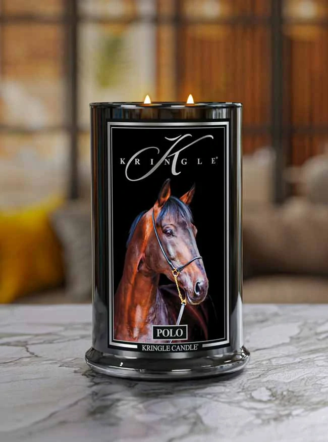 Kringle Candle, vonná svíčka Reserve Polo 624 g