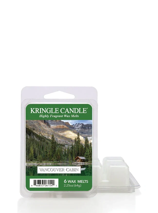 Kringle Candle, vonný vosk Vancouver Cabin 64 g