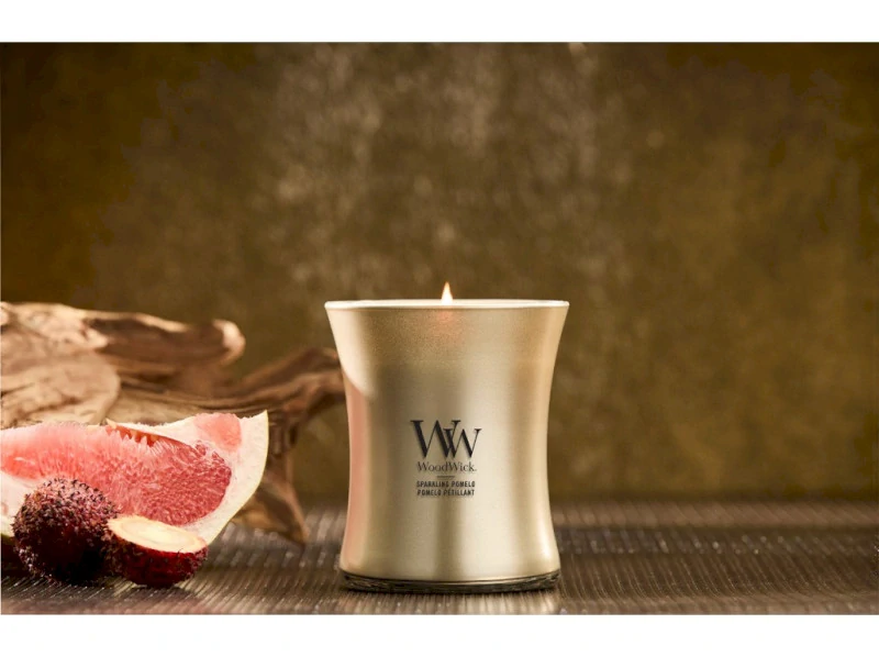 WoodWick -  Precious Metal, Sparkling Pomelo 275 g
