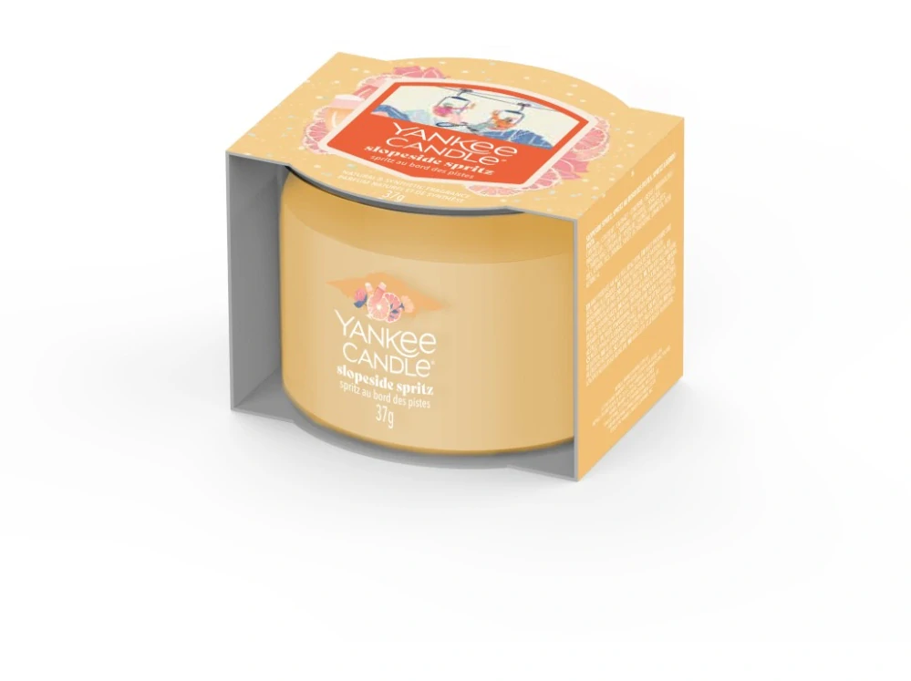 Yankee Candle votivní svíčka ve skle Slopeside Spritz 37 g