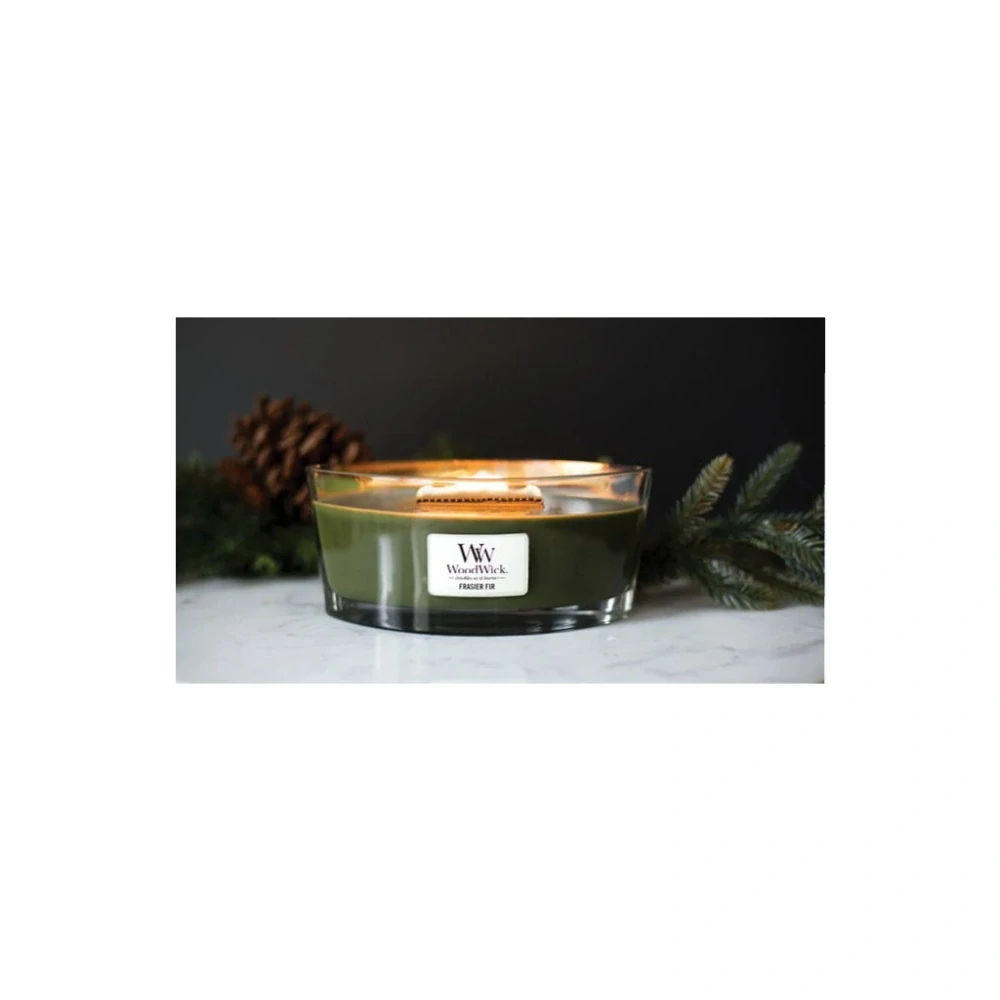 WoodWick svíčka loď Frasier Fir (Jedle Fraserova) 453 g