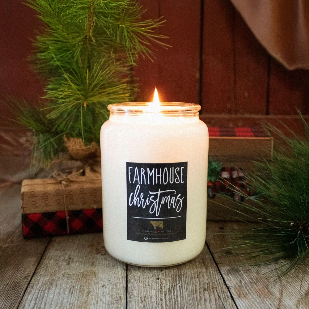 Milkhouse Candle Co. - vonná svíčka Farmhouse Christmas 737 g