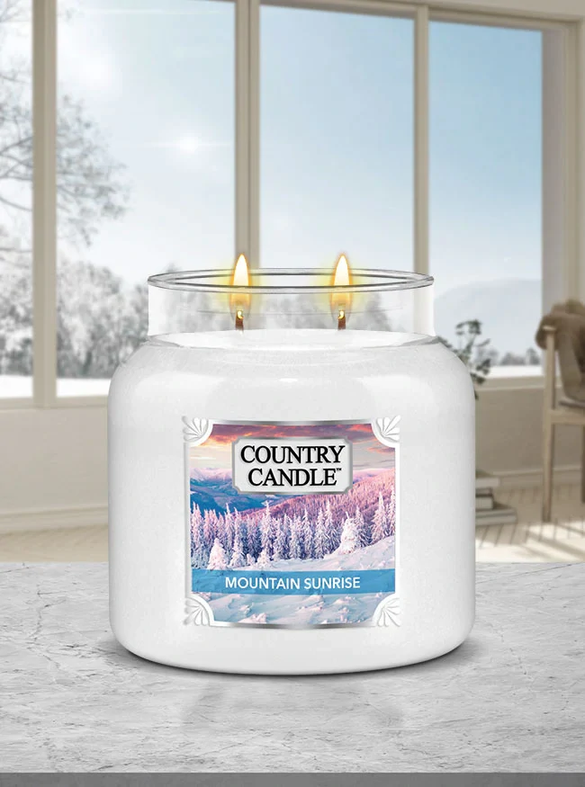 Country Candle vonná svíčka Mountain Sunrise 510 g