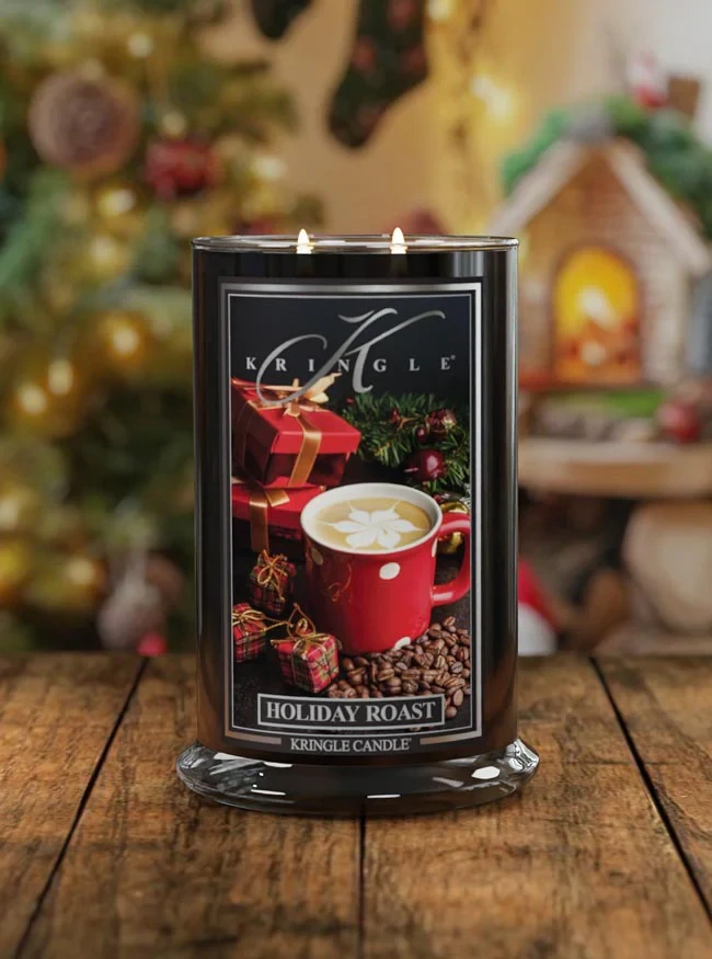 Kringle Candle, vonná svíčka Reserve Holiday Roast 624 g