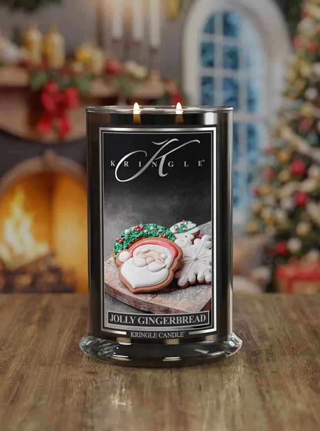 Kringle Candle, vonná svíčka Reserve Jolly Gingerbread 624 g