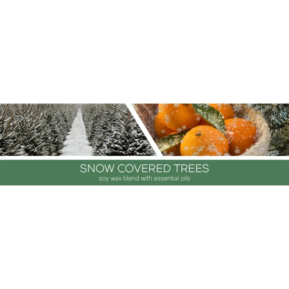 Goose Creek Candle - vonná svíčka Snow Covered Trees 411 g