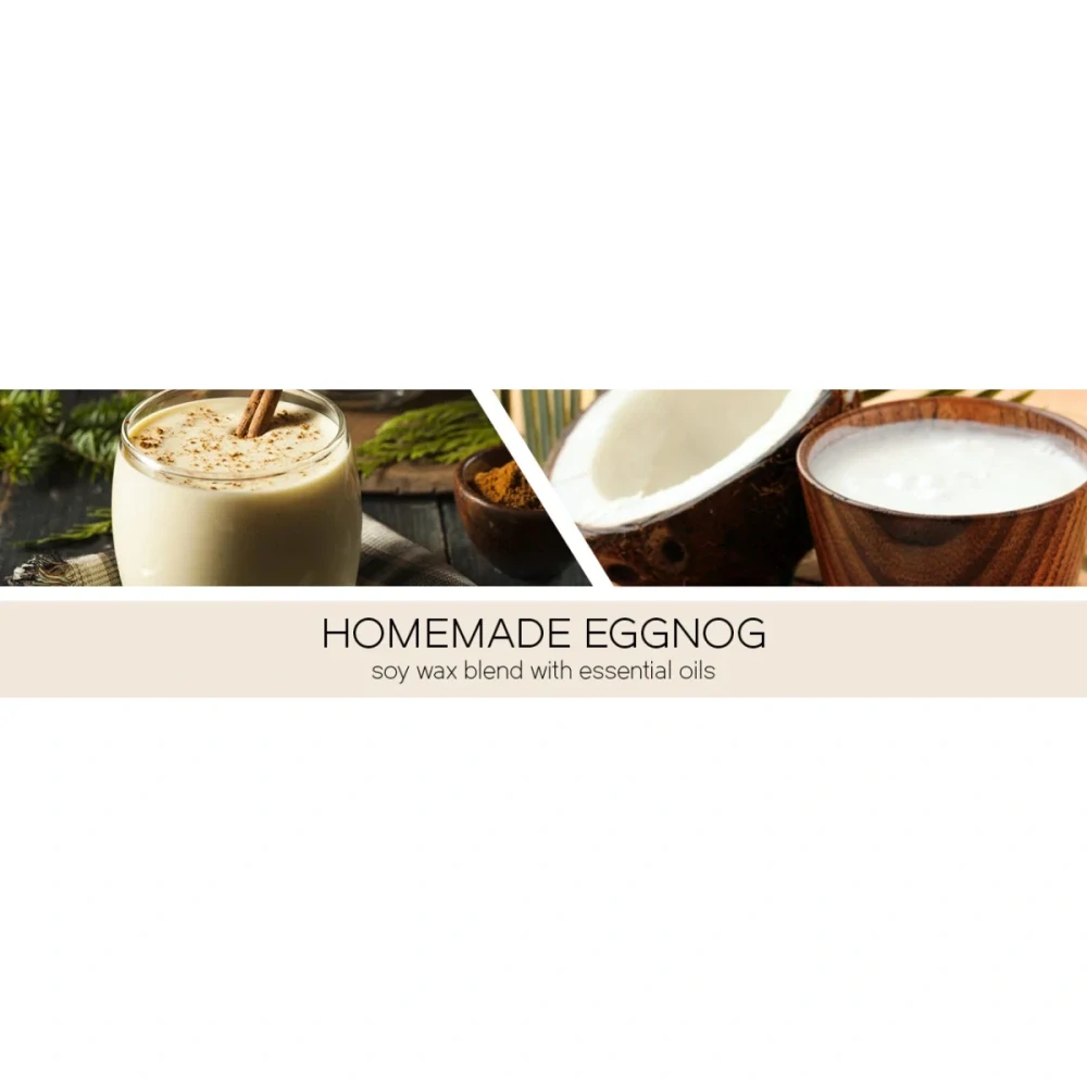 Goose Creek Candle - vonná svíčka Homemade Eggnog 411 g