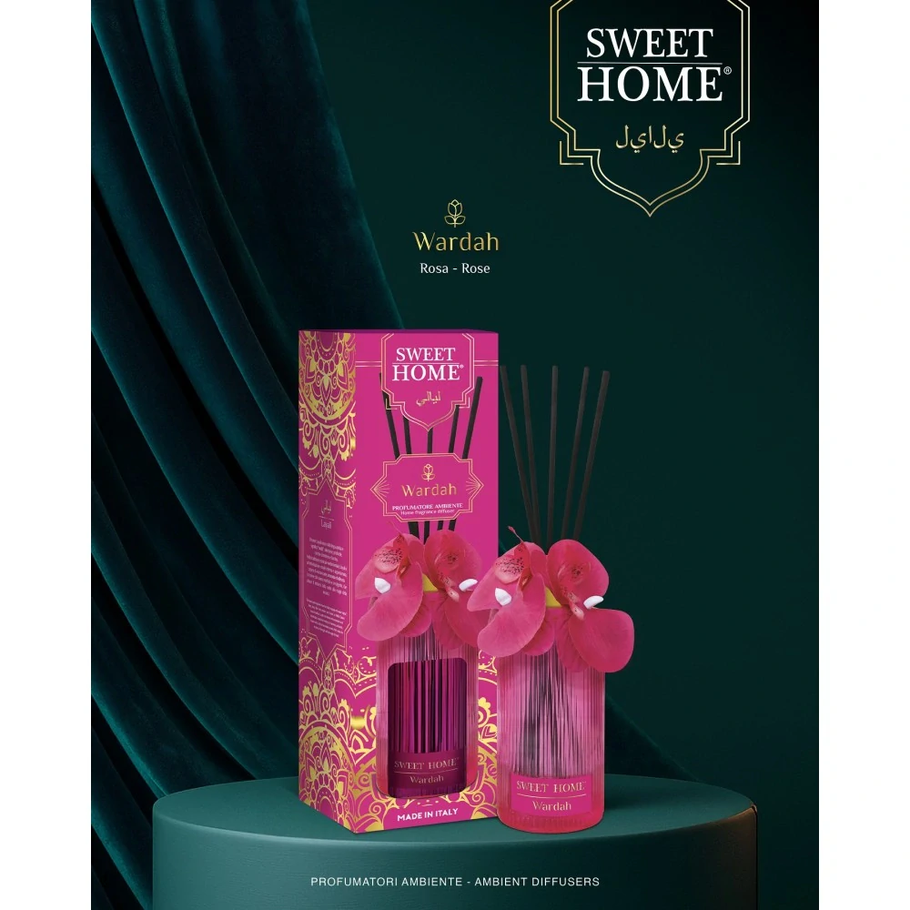 Sweet Home aroma difuzér Růže 200 ml