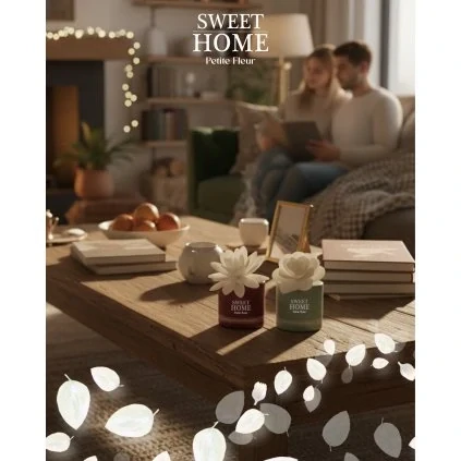 Sweet Home aroma difuzér s vonící květinou Kašmír & Vanilka  200 ml