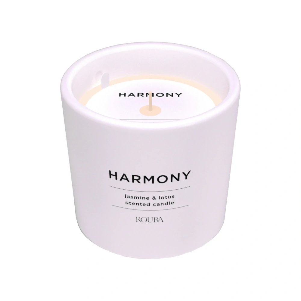 ROURA vonná svíčka Harmony - Jasmine & Lotus 250 g