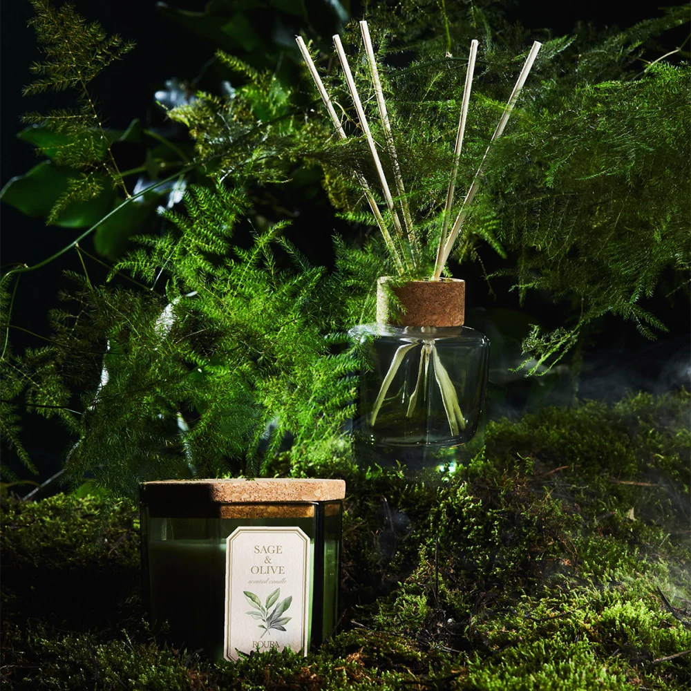 ROURA vonná svíčka Sage & Olive 180 g
