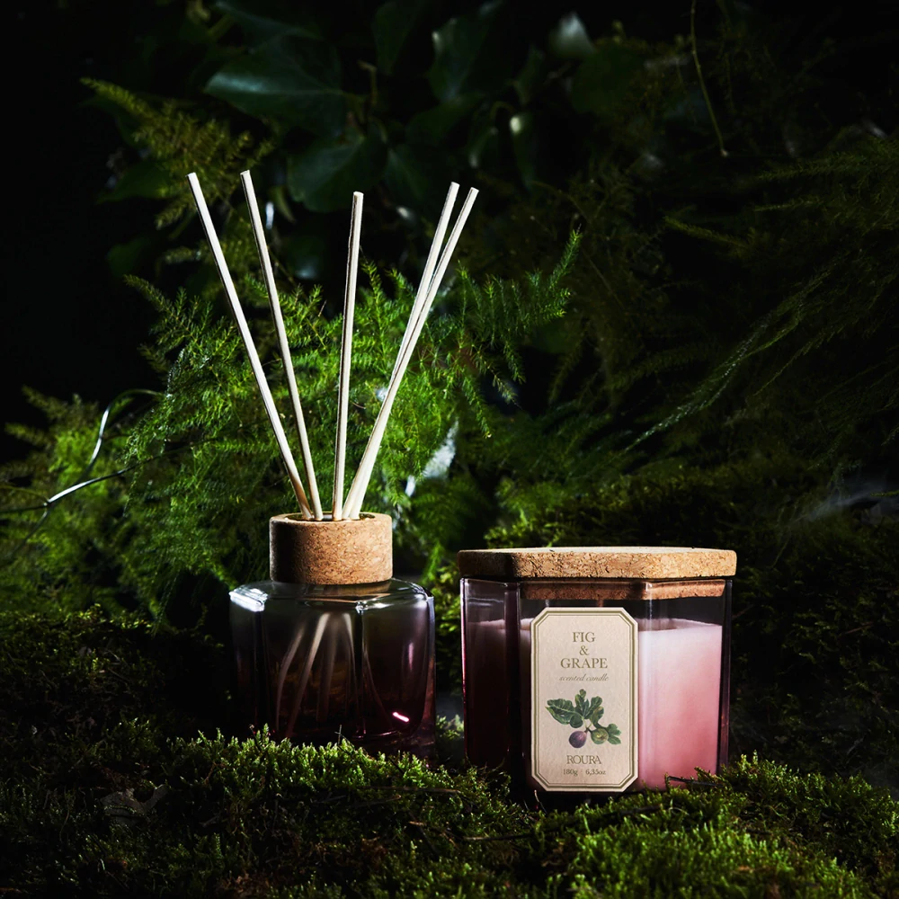 ROURA vonná svíčka Fig & Grape 180 g