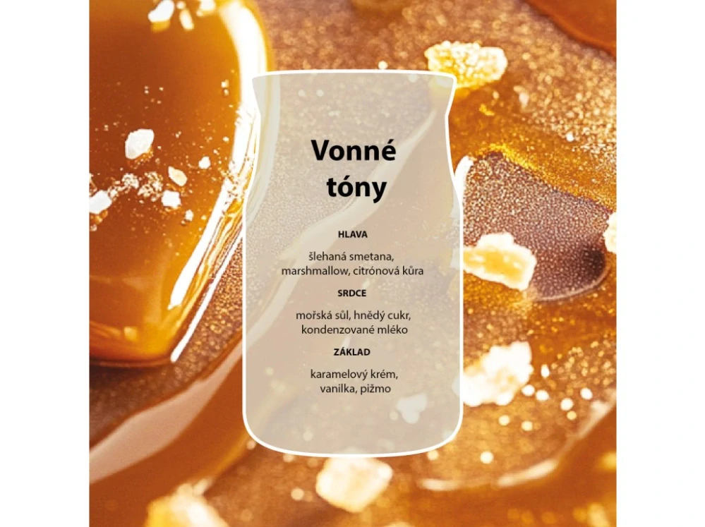Yankee Candle Signature velká vonná svíčka Caramel Kiss 567 g
