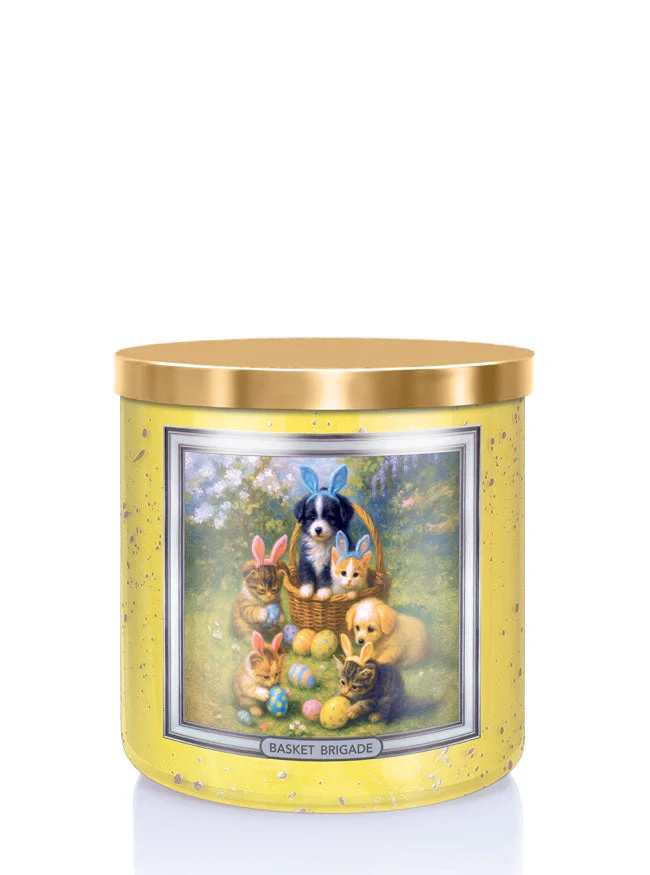 Kringle Candle, vonná svíčka Basket Brigade 467 g