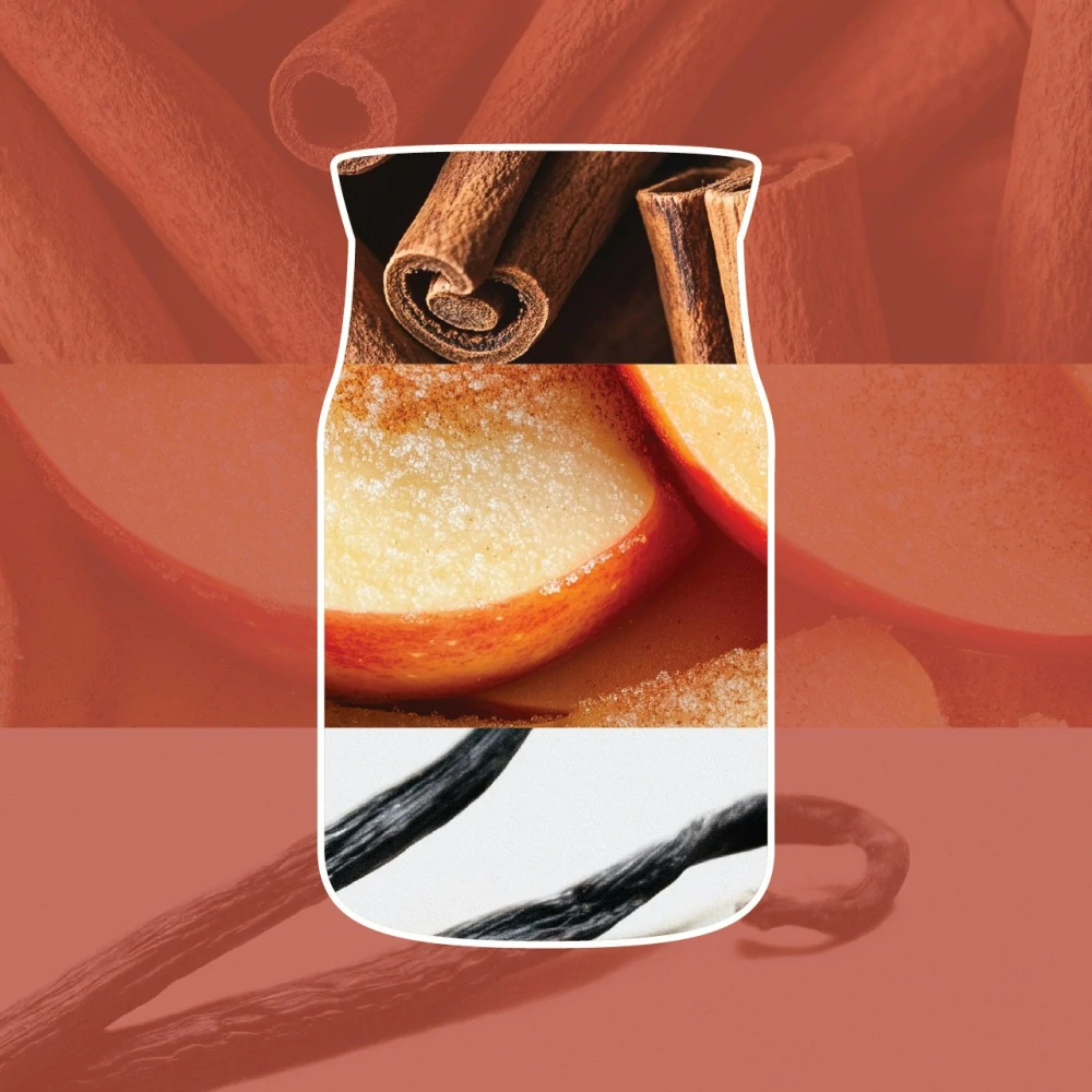 Yankee Candle Signature velká vonná svíčka Sugared Cinnamon Apple 567 g