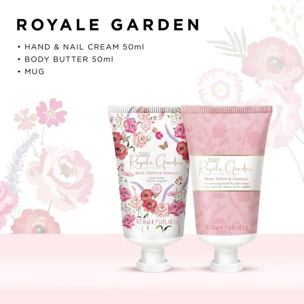 Baylis & Harding, ROYALE GARDEN - péče o tělo v hrníčku