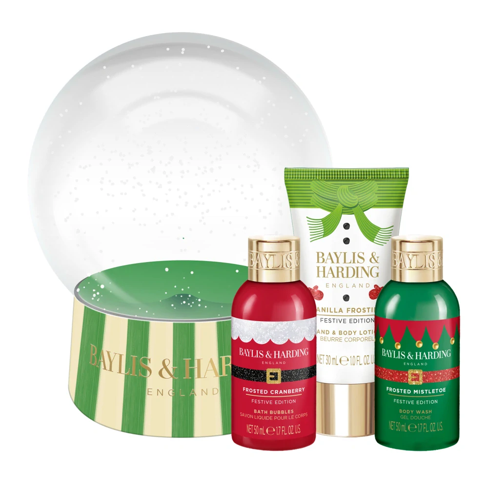 Baylis & Harding, FESTIVE FRIENDS - vánoční sada sněžítko, 3 ks
