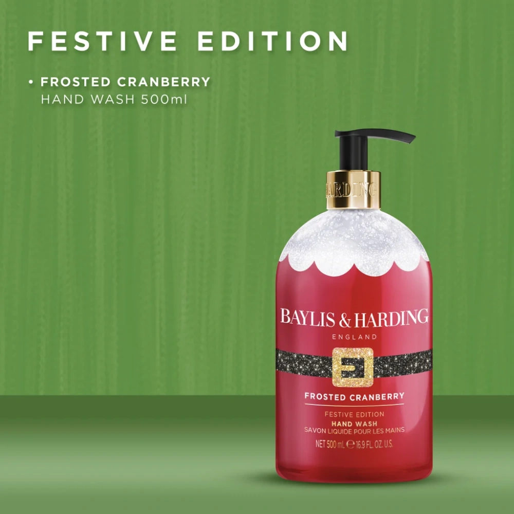 Baylis & Harding, FESTIVE FRIENDS - vánoční mýdlo Santa 500 ml