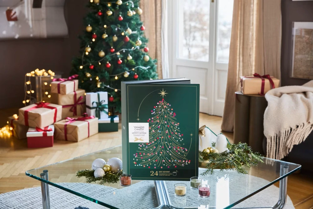 Yankee Candle, adventní kalendář kniha 2026