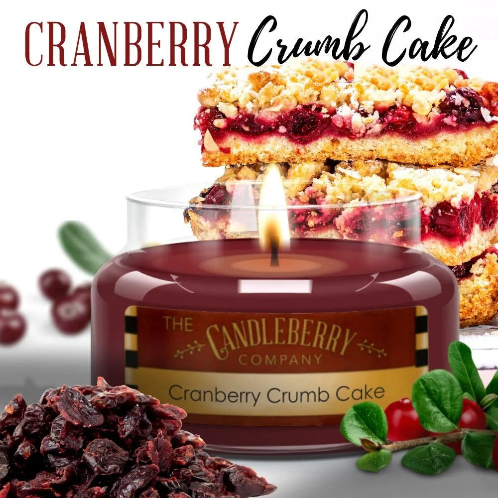 Candleberry - vonná svíčka Cranberry Crumb Cake 624 g