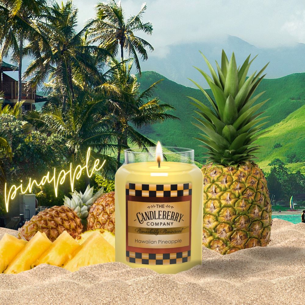 Candleberry - vonná svíčka Hawaiian Pineapple 624 g