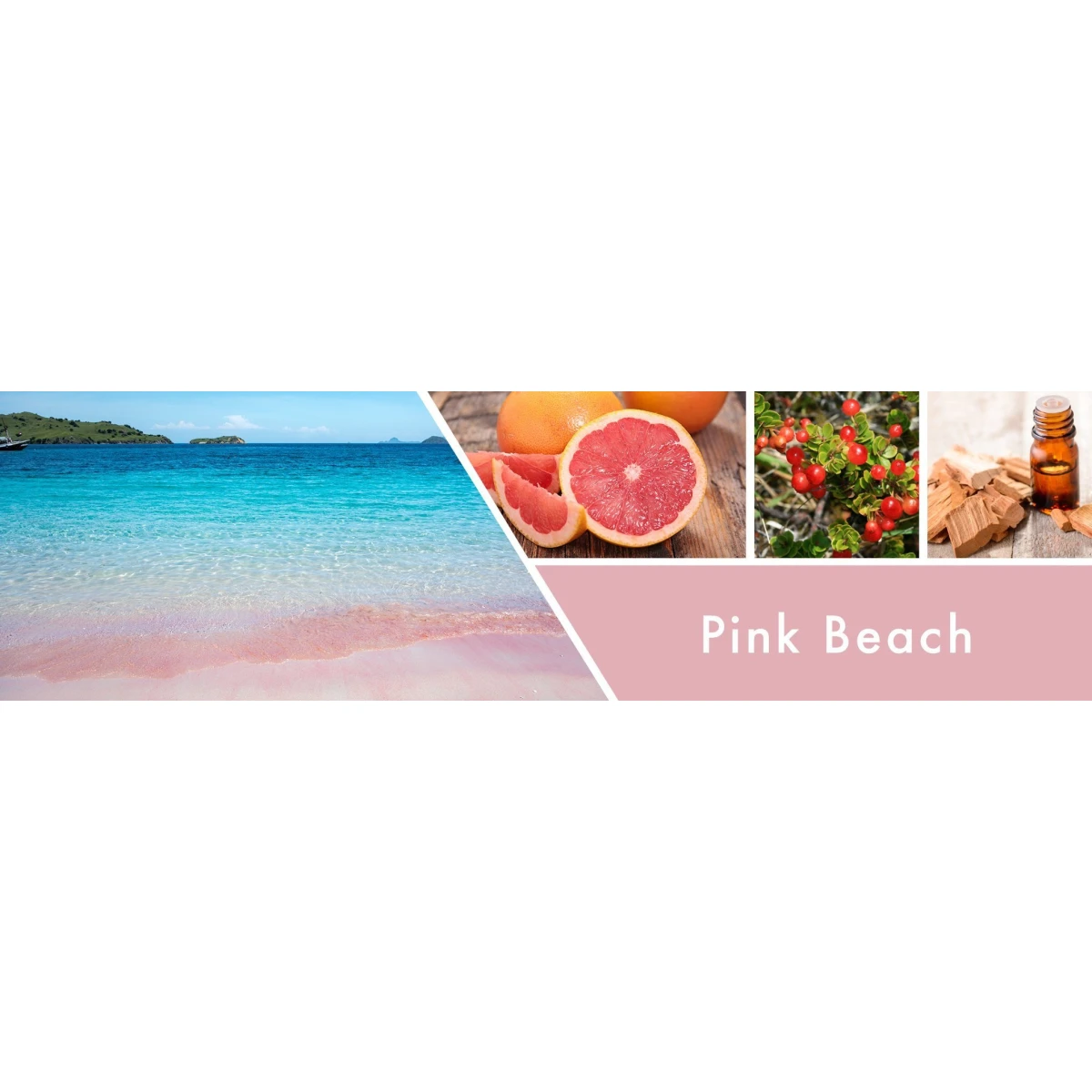 Goose Creek Candle - vonná svíčka Pink Beach 411 g