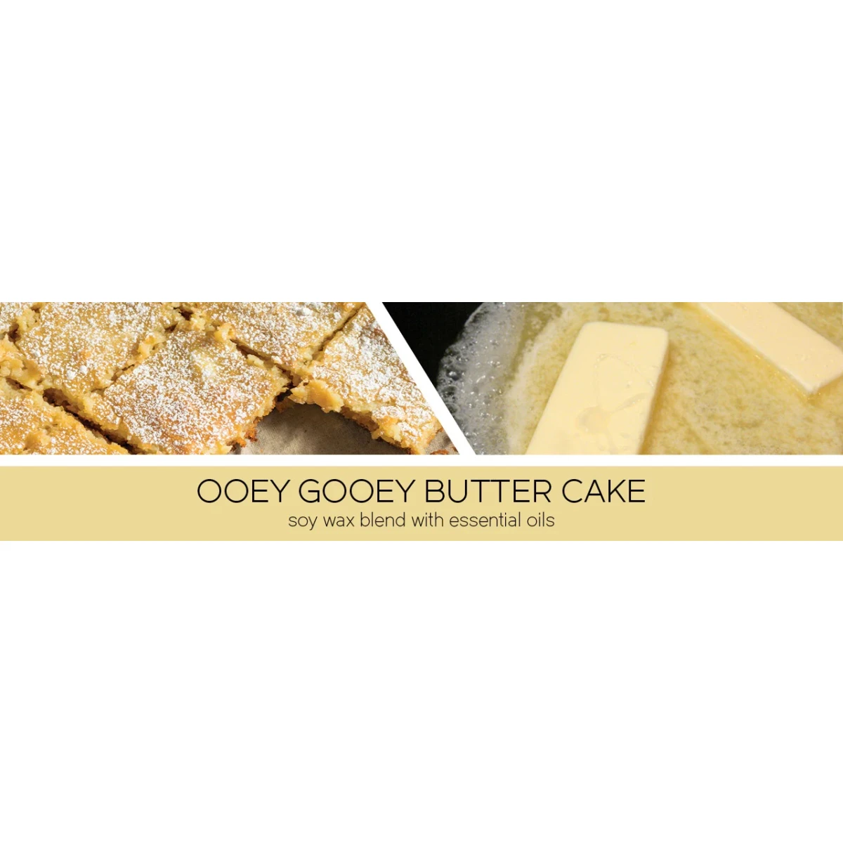 Goose Creek Candle - vonná svíčka Ooey Gooey Butter Cake 411 g