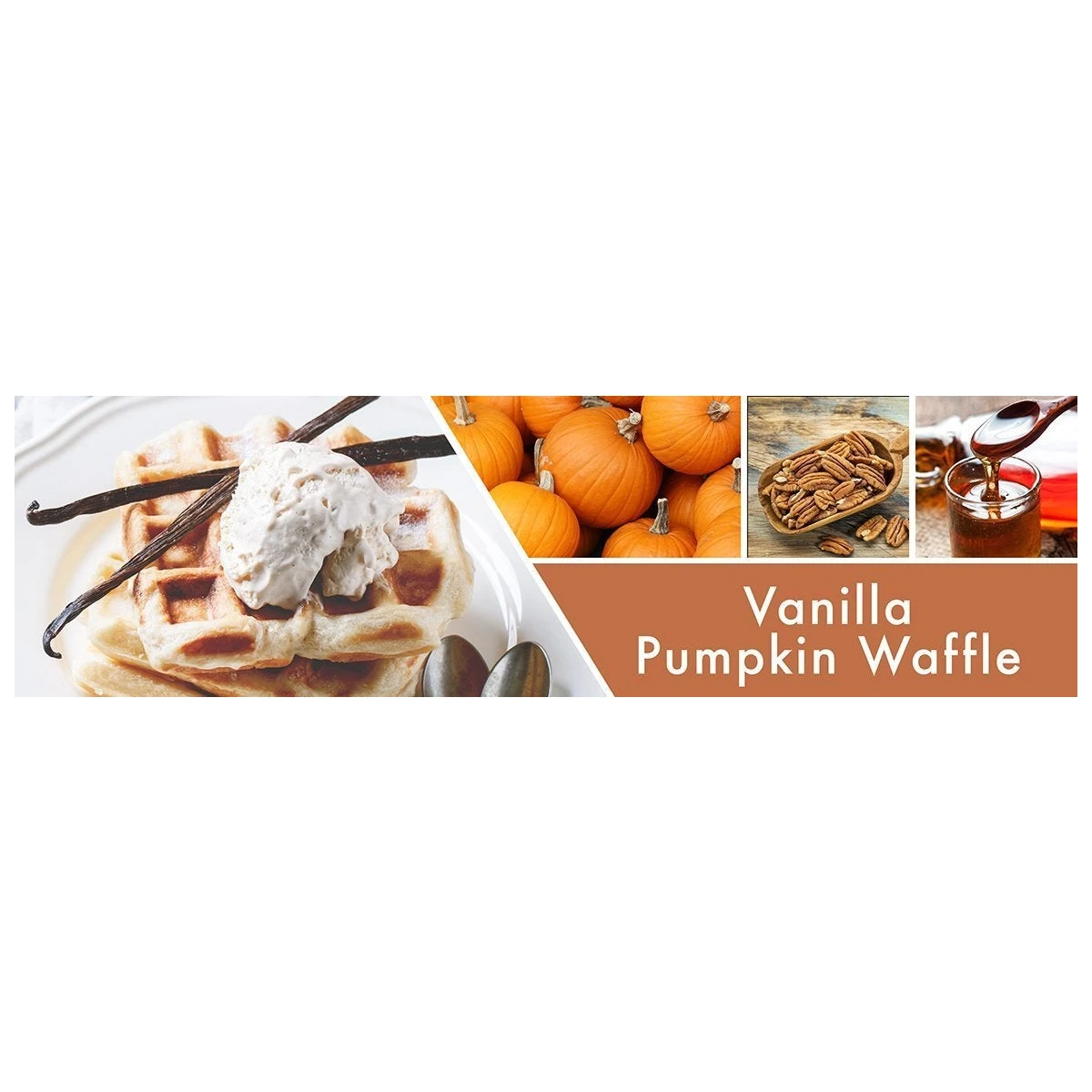 Goose Creek Candle - vonná svíčka Vanilla Pumpkin Waffle 411 g