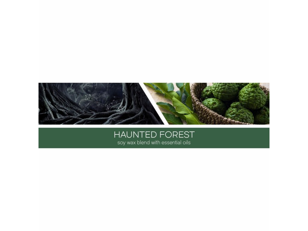 Goose Creek Candle - vonná svíčka Haunted Forest 411 g