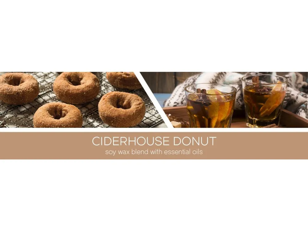 Goose Creek Candle - vonná svíčka Ciderhouse Donut 411 g