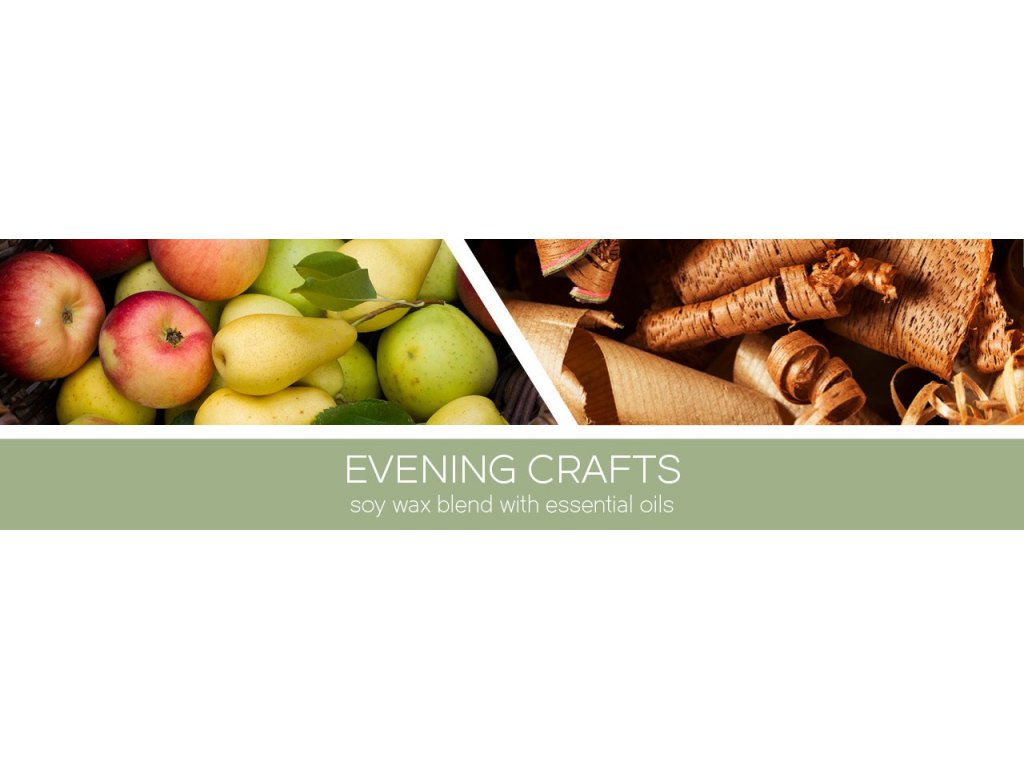 Goose Creek Candle - vonná svíčka Evening Crafts 411 g