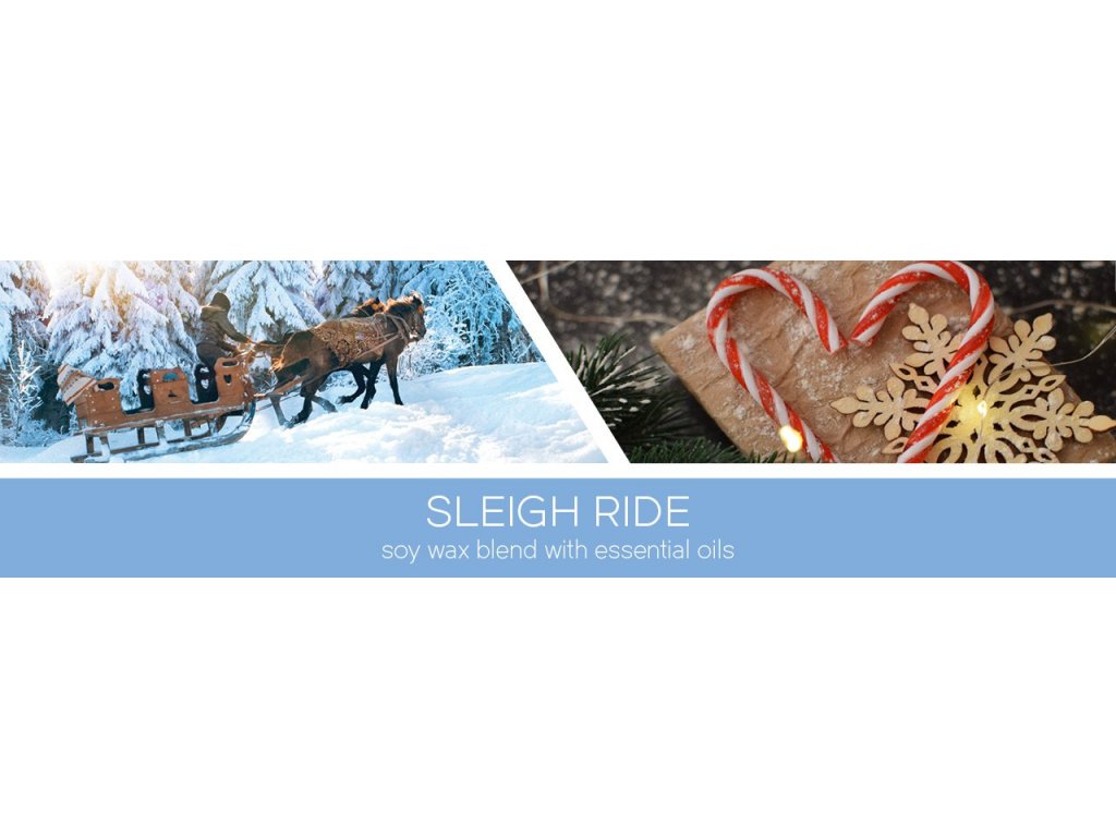 Goose Creek - vonná svíčka Sleigh Ride 198 g