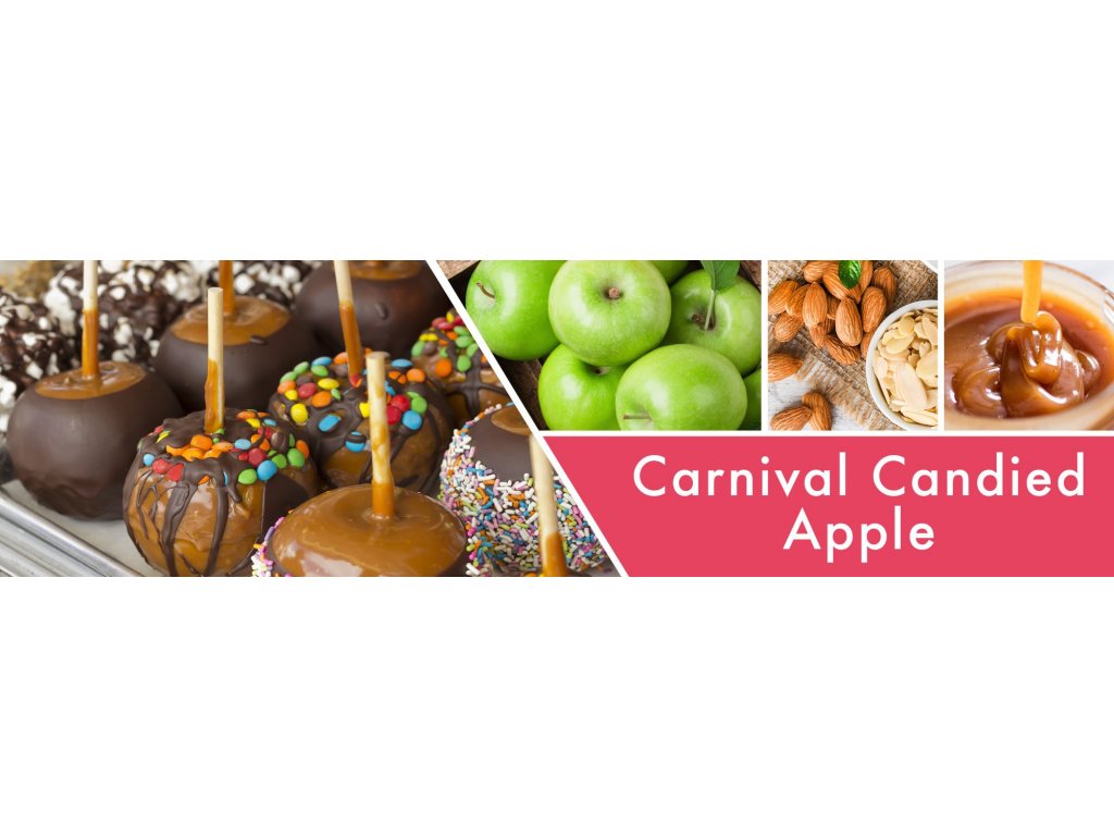 Goose Creek - vonná svíčka Carnival Candied Apple 198 g