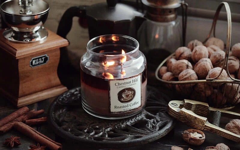 Chestnut Hill Candle - vonná svíčka Roasted Coffee 454 g