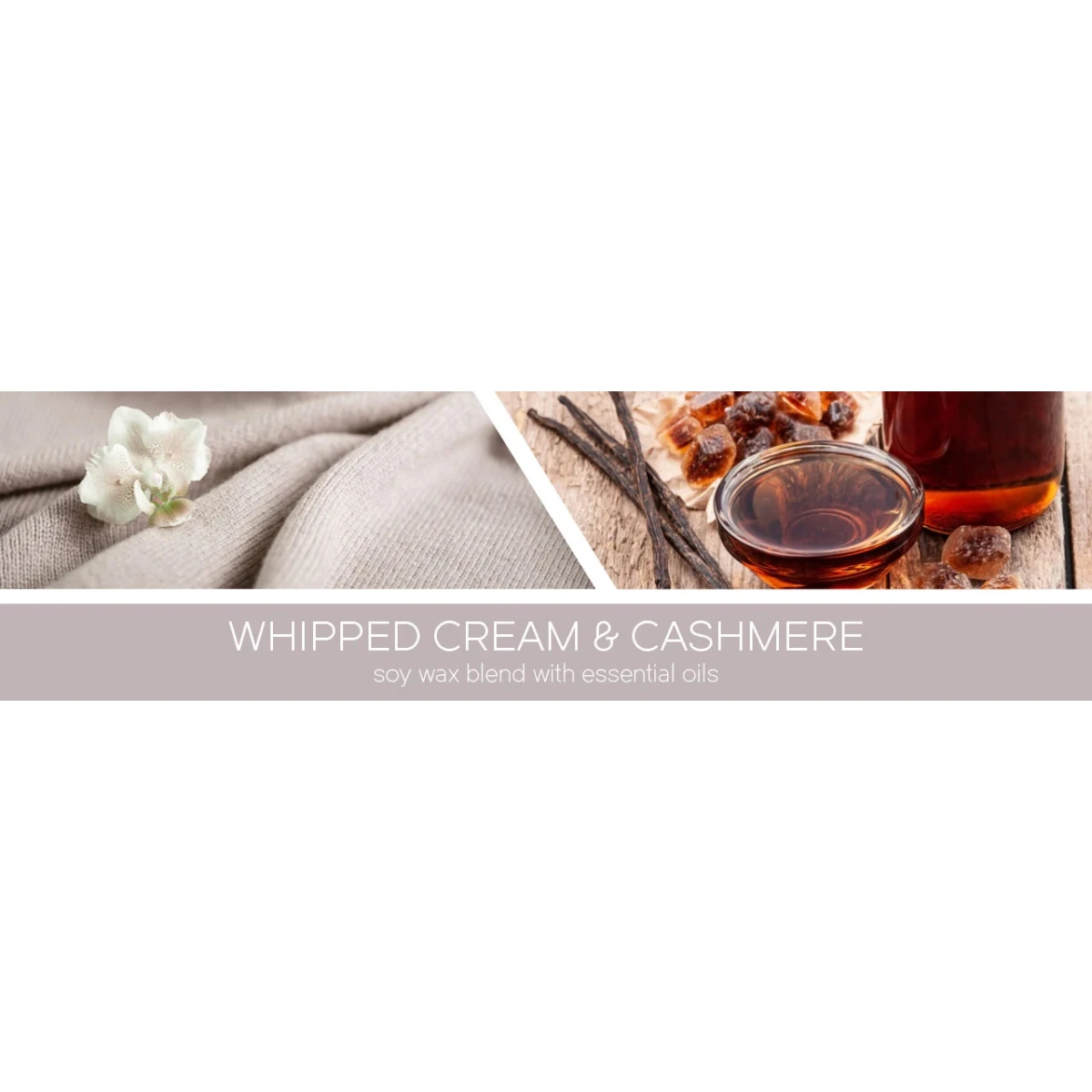 Goose Creek Candle - vonný vosk Whipped Cream & Cashmere 59 g