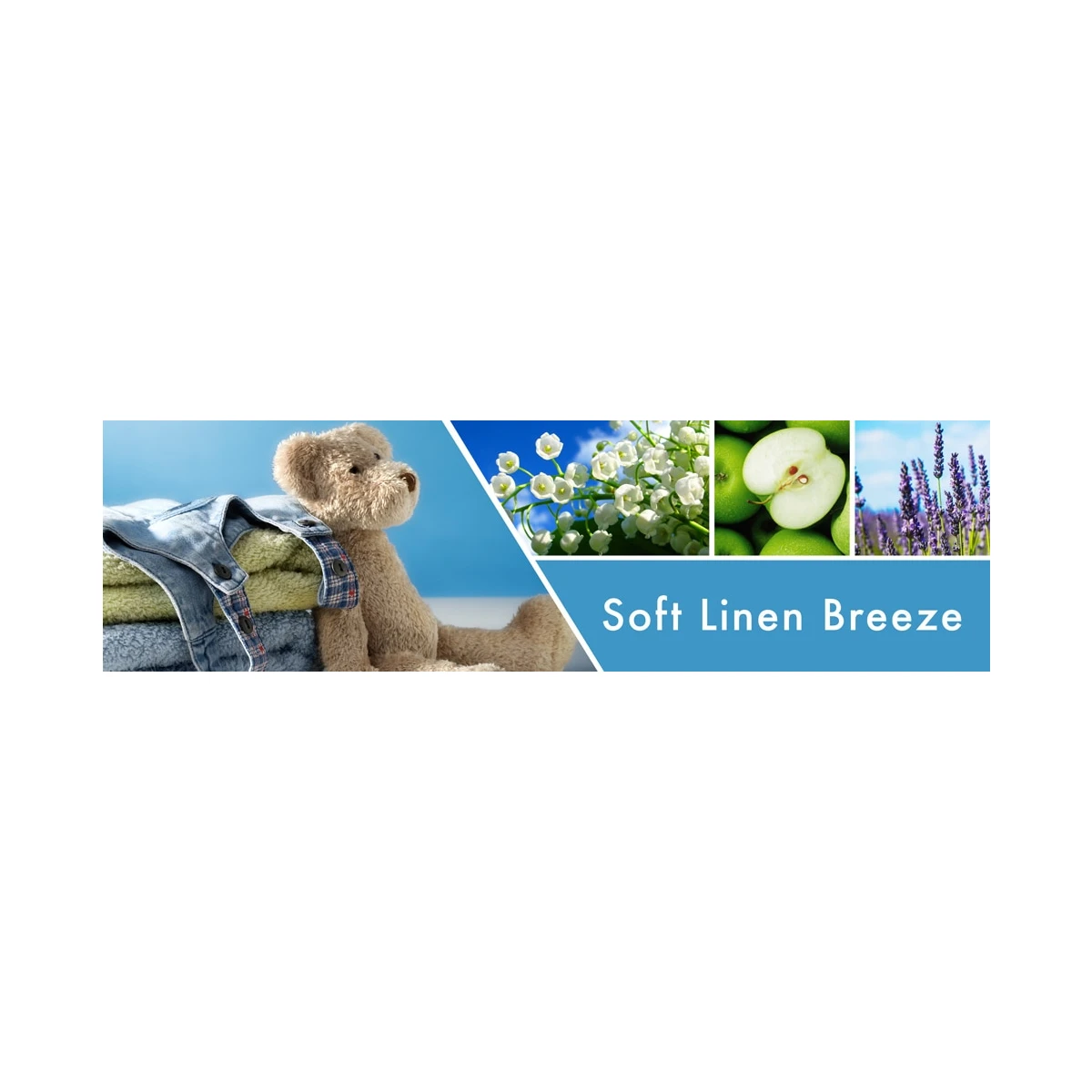 Goose Creek Candle - vonný vosk Soft Linen Breeze 59 g
