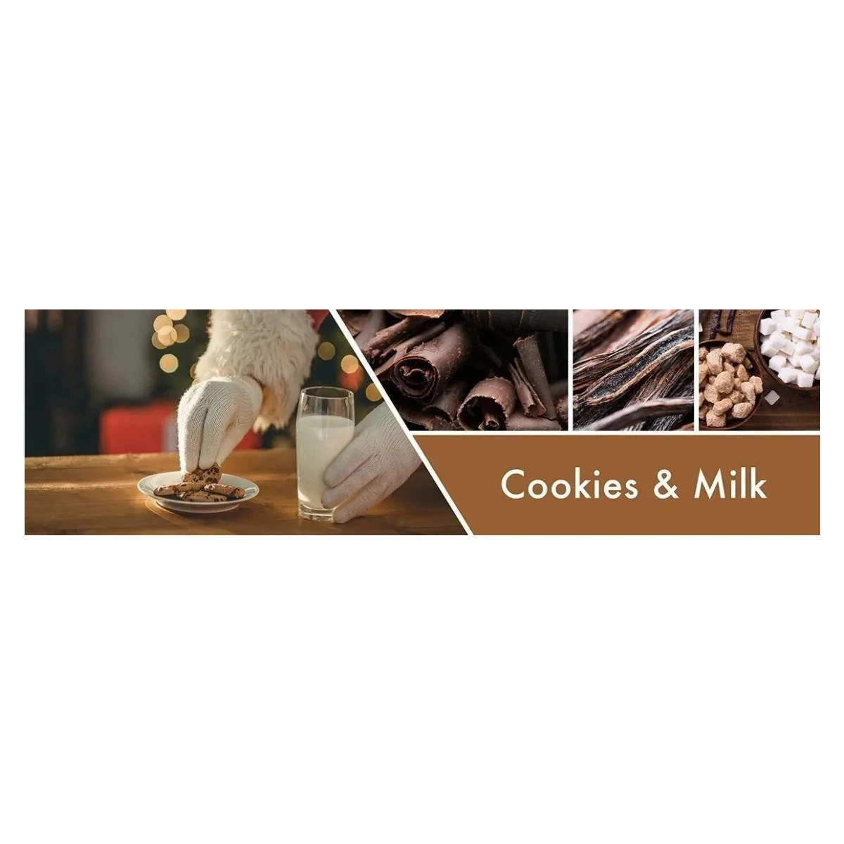Goose Creek Candle - vonný vosk Cookies & Milk 59 g