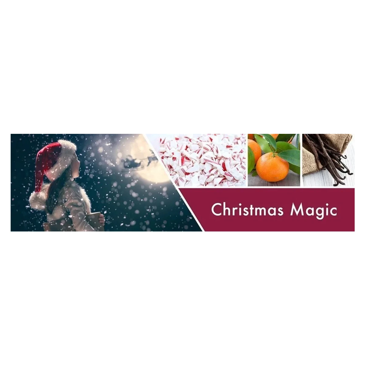 Goose Creek Candle - vonný vosk Christmas Magic 59 g