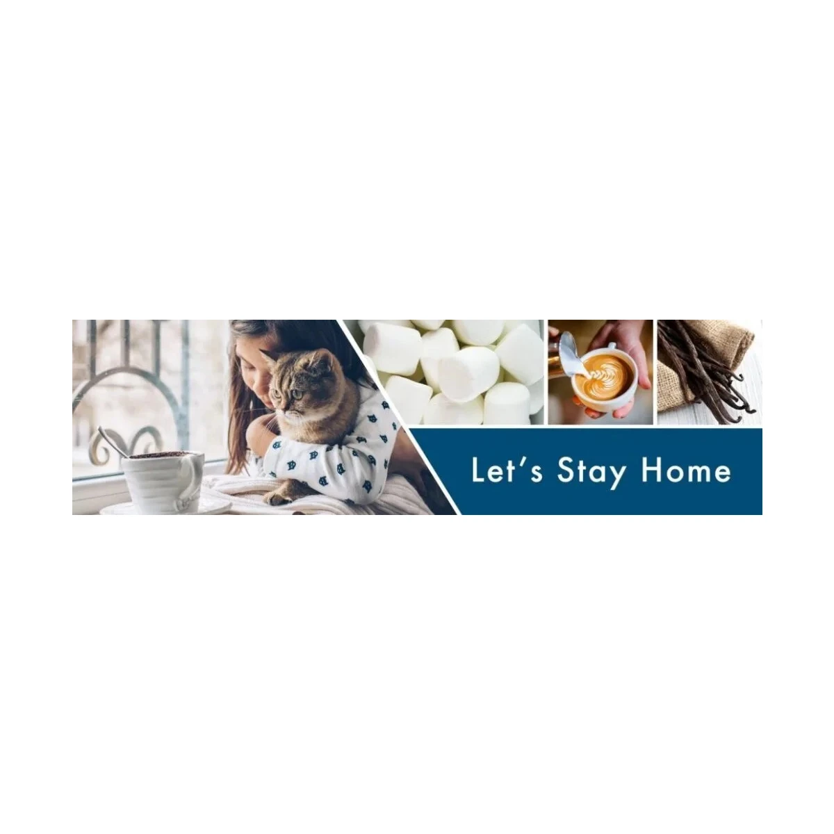 Goose Creek Candle - vonný vosk Lets Stay Home 59 g