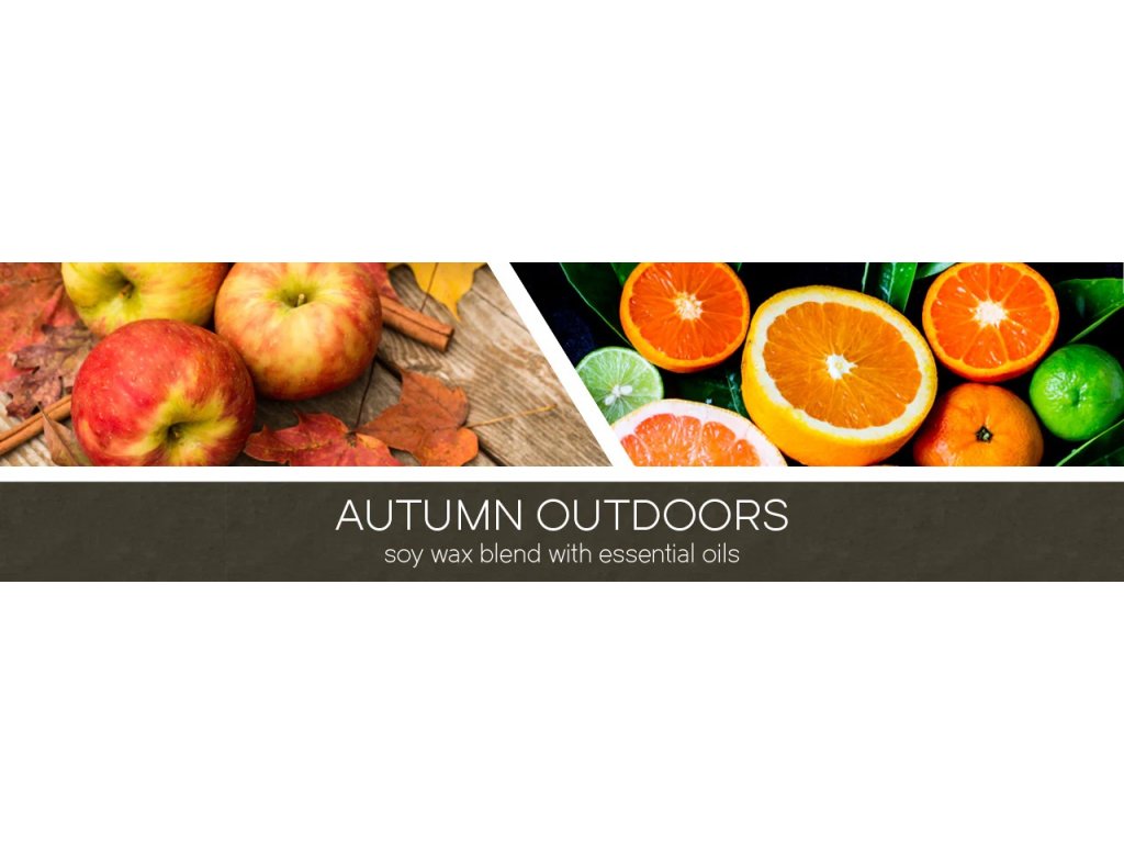 Goose Creek Candle - vonná svíčka Autumn Outdoors 411 g