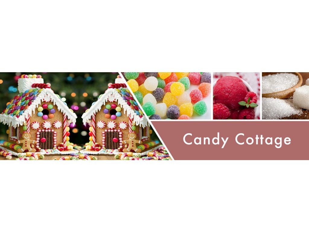 Goose Creek Candle - vonná svíčka Candy Cottage 411 g