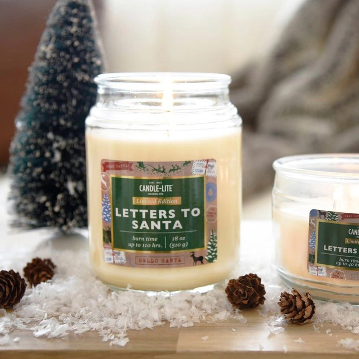 Candle - lite vonná svíčka Letters to Santa 510 g